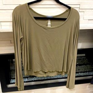 Super cute crop top made by a private label designer. Erin Watkins. New no tags.